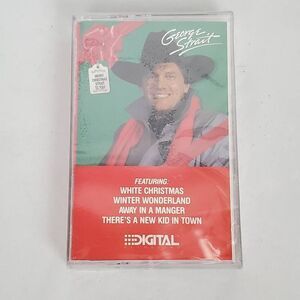 George Straight: Merry Christmas Straight To You [Cassette Tape, 1992 MCA, Seale